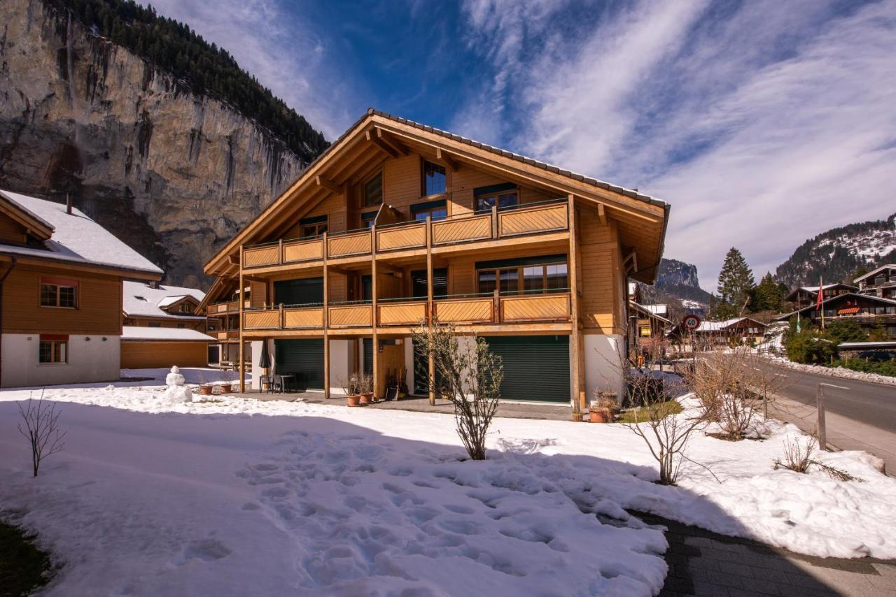 Comfortable, Great Views, Perfect Location, New Apartment Lauterbrunnen Exterior photo